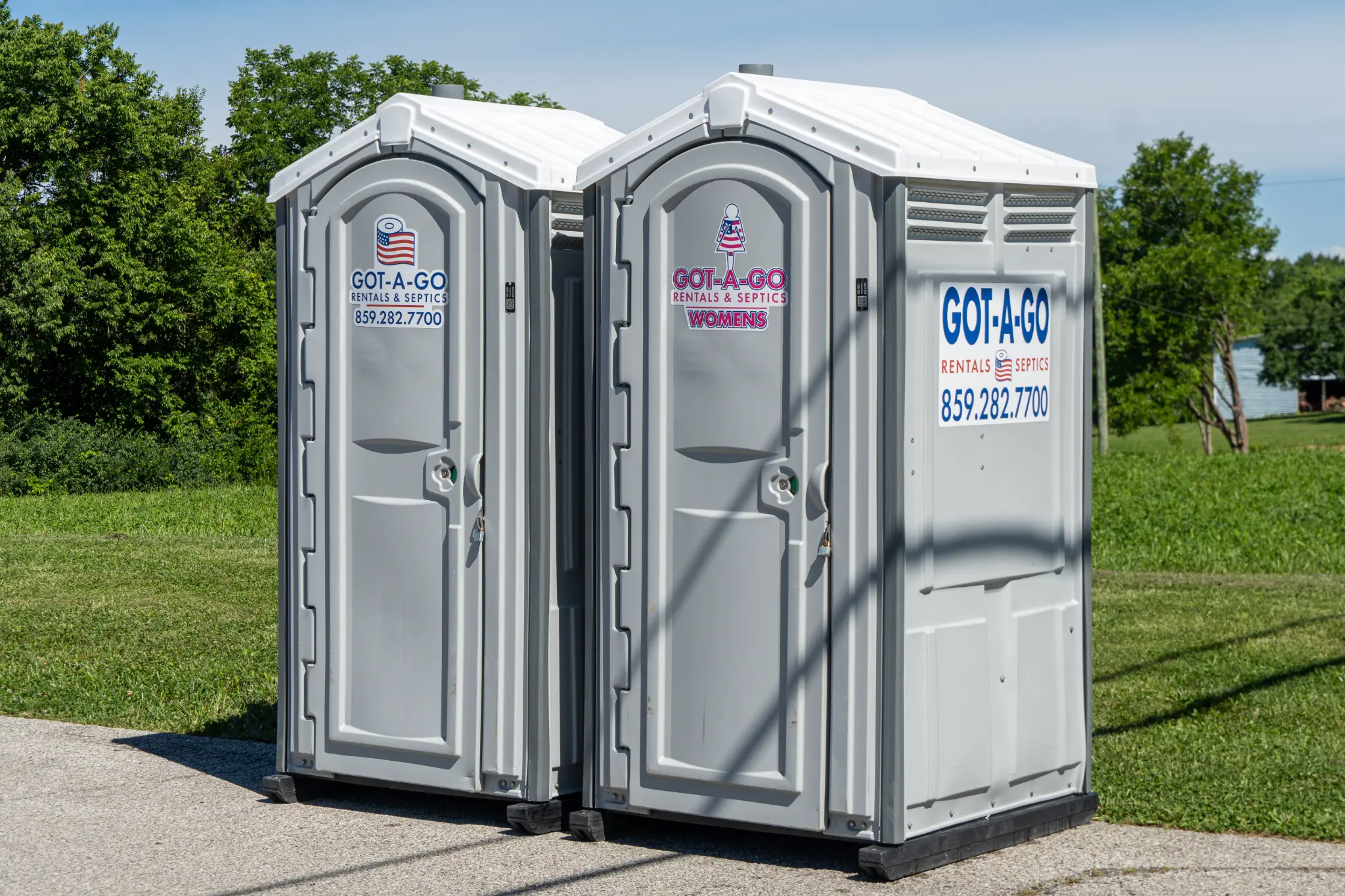 Got-A-Go special event portable restroom units for Covington events