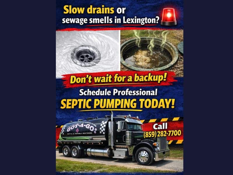 Septic Pumping in Northern Ky and Lexington KY